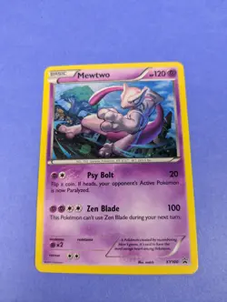 Mewtwo - XY100 - Promo Holo XY Black Star Promos - Pokemon Card - LP - Image 1