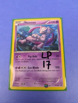 Mewtwo - XY100 - Promo Holo XY Black Star Promos - Pokemon Card - LP - Image 3