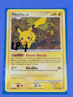 Pikachu - 94/123 - Common Mysterious Treasures - Pokemon Card - LP - Image 3