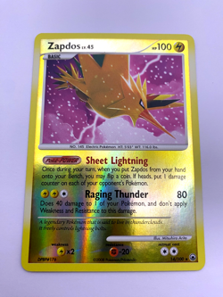 Pokemon Card - Reverse-Holo Zapdos 14/100 D&P Majestic Dawn *HP* Rare - Image 1