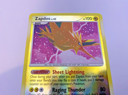 Pokemon Card - Reverse-Holo Zapdos 14/100 D&P Majestic Dawn *HP* Rare - Image 4