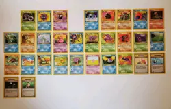 1st Edition Fossil Pokemon Lot Of 30 Cards (Most NM See Description) - Image 1