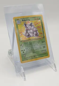Nidoking 11/102 Holo Rare Base Set Pokemon Card WOTC NM-Mint-3A - Image 1