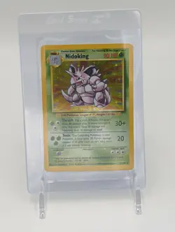 Nidoking 11/102 Holo Rare Base Set Pokemon Card WOTC NM-Mint-3A - Image 4
