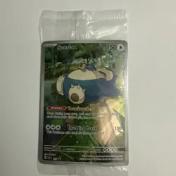 Pokemon Snorlax 051 Sv: Scarlet & Violet Promo Cards Holo 151 (Sealed) - Image 1