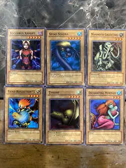 Yu-Gi-Oh! TCG Vintage First Edition Lot Of 6 Cards LOB-009, 21, 63, 84, 103, 117 - Image 1
