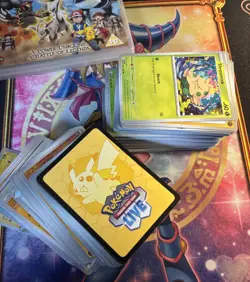 Pokemon Joblot 1, 200+ Cards, 1 x Empty Tin, Dvd, Holo & More. Read Description. - Image 4