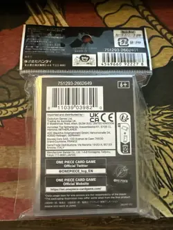 Standard Blue 70 Sleeves Japanese One Piece Card Game Official Vol.2 ZY27 - Image 2