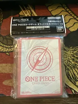 Standard Pink 70 Sleeves Japanese One Piece Card Game Official Deck Vol.2 FF61 - Image 1