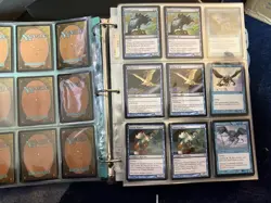 Magic The Gathering Large Lot Of Blue Cards In Organized Binders - Image 2