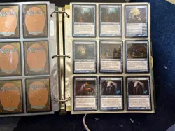 Magic The Gathering Large Lot Of Blue Cards In Organized Binders - Image 4