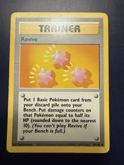 Pokemon TCG Revive Base Set, Unlimited Uncommon Card 89/102 LP - Image 2