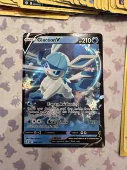 Pokemon cards bundle | SWSH Evolving Skies | No Duplicates | Glaceon V - Image 2