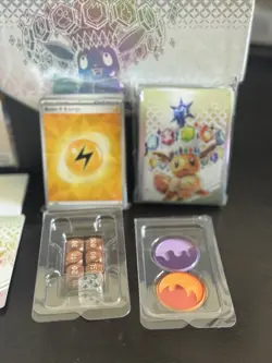 Pokemon TCG Prismatic Evolutions ETB NO PACKS / NO PROMO CARD - Image 2