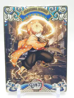 Goddess Story - Gold Metal Trading Card - Zenitsu Agatsuma - Image 1