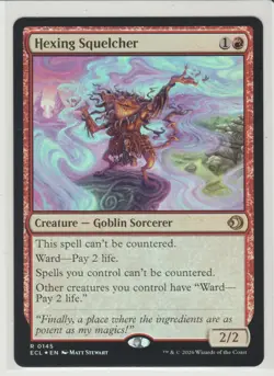 Hexing Squelcher - Foil Rare MtG Card ECL 145 - Image 1