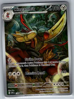 Kingambit SVP 130 SV: Scarlet & Violet Promo Cards - Pokemon Card - NM - Image 1
