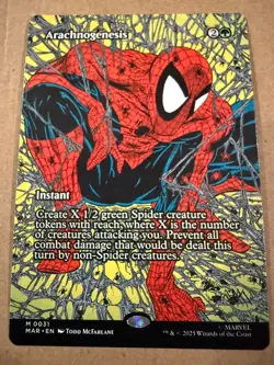 Arachnogenesis 0031 (Borderless) Marvel Universe Eternal-Legal Regular - Image 1