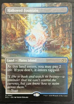 Hallowed Fountain-Lorwyn Eclipsed-Borderless-Regular-347-NM - Image 1