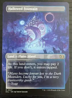 Hallowed Fountain-Lorwyn Eclipsed-Borderless-Regular-347-NM - Image 2