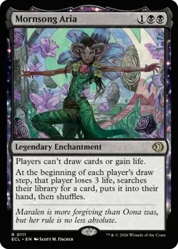 MTG Lorwyn Eclipsed - Mornsong Aria NM - Image 1