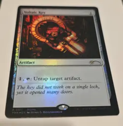 Foil Voltaic Key Destroy All Humans Promo Magic the Gathering rare - Image 1