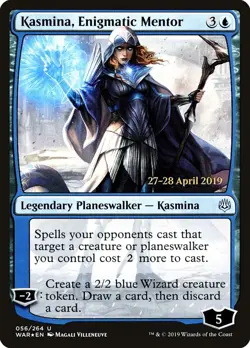 MTG Foil - Kasmina, Enigmatic Mentor - 56 / NM / English - Image 1