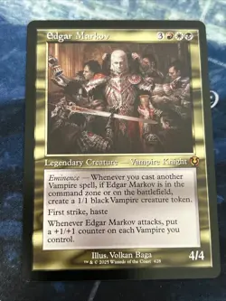 Edgar Markov Innistrad Remastered Regular NM-M Unplayed MTG 428 - Image 1