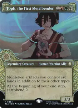 Toph, the First Metalbender (Showcase) R Avatar: The Last Airbender 353 NM - Image 1