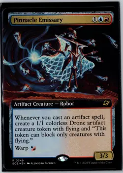 Pinnacle Emissary (Extended Art) Foil R Edge of Eternities 349 NM - Image 1