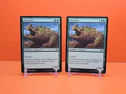 🟢🟢🟢 (2) 2023 Magic The Gathering TERRAVORE #181 DOMINARIA REMASTERED UNPLAYED - Image 1