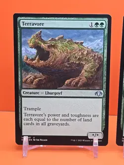 🟢🟢🟢 (2) 2023 Magic The Gathering TERRAVORE #181 DOMINARIA REMASTERED UNPLAYED - Image 2