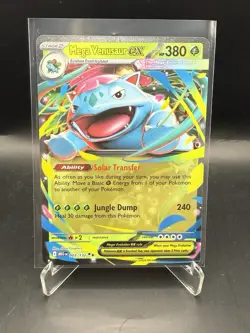 Mega Venusaur Ex 3/132 Mega Evolution MEG -Near Mint- Pokemon TCG - Image 1