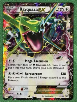 Rayquaza EX #XY66 Pokemon XY Black Star Promo | LP - Image 2
