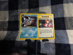 Team Rocket Holo Lot Dark Gyarados 8/82 Trainer 16/82 Pokemon TCG Check Pictures - Image 1