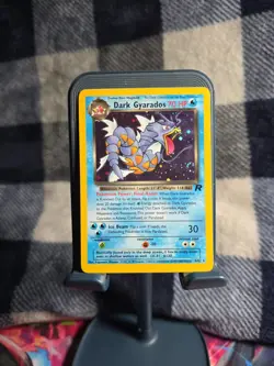 Team Rocket Holo Lot Dark Gyarados 8/82 Trainer 16/82 Pokemon TCG Check Pictures - Image 2