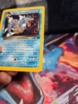 Team Rocket Holo Lot Dark Gyarados 8/82 Trainer 16/82 Pokemon TCG Check Pictures - Image 5
