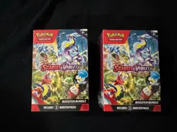 Pokemon TCG: Scarlet & Violet Booster Bundle Sealed - Lot of 2 820650853371 - Image 1