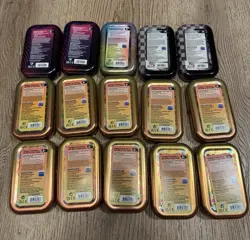 Pokemon TCG EMPTY Assorted Mini Tins Lot W/ Inserts/Coins-151, Mega Evolutions - Image 2