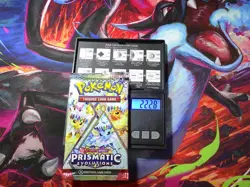 HEAVY! GOD PACKUUU 22.28g Prismatic Evolutions Pokemon TCG Booster (SEALED) - Image 1