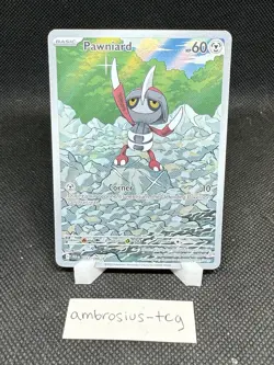 Pokemon TCG ~ Pawniard Special Illustration Rare Holo SV: Black Bolt 142/086 NIM - Image 1