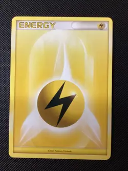 Lightning Energy 2007 Nintendo Pokemon TCG #btx - Image 1