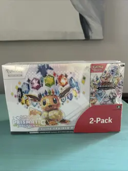 Pokemon TCG Prismatic Evolutions COSTCO BUNDLE (1 ETB & 1 Booster Bundle) Sealed - Image 1