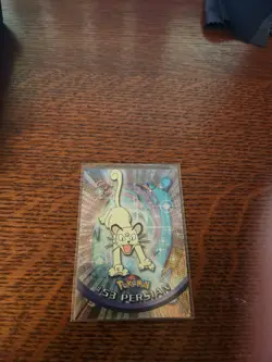 2000 Topps Chrome Pokemon Series 1 Persian #53 Foil - Image 2