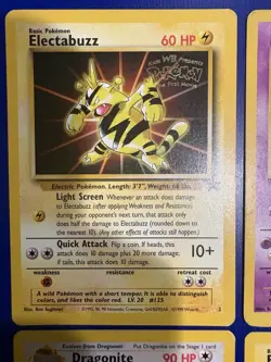 1999 Pokemon the First Movie Black Star Dragonite, Mewtwo, Pikachu, & Electabuzz - Image 4