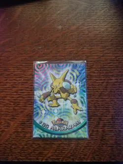 1999 Topps Pokemon TCG #65 Alakazam Series 1 Edition Non-Foil - Image 2