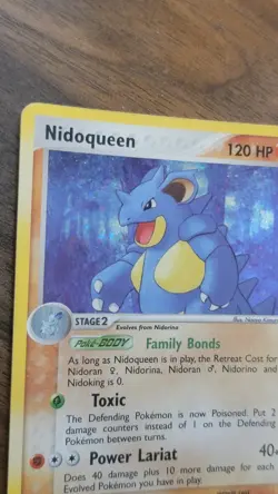 Pokemon TCG Nidoqueen Holo Rare 9/112 Fire Red and Leaf Green - Image 2