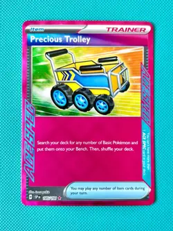 Precious Trolley 185/191 Surging Sparks ACE SPEC Rare Pokemon TCG SV - Image 1