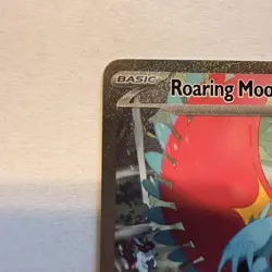 Roaring Moon EX 251/182SV04: Paradox Rift Special Illustration Pokemon TCG NM - Image 2
