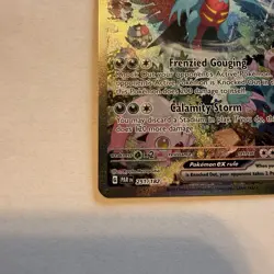 Roaring Moon EX 251/182SV04: Paradox Rift Special Illustration Pokemon TCG NM - Image 3